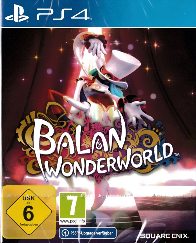 Balan Wonderworld box art for Playstation 4